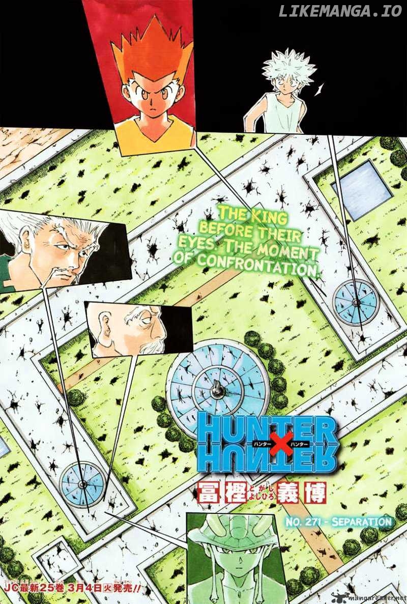 Hunter x Hunter, Chapter 271 image 02